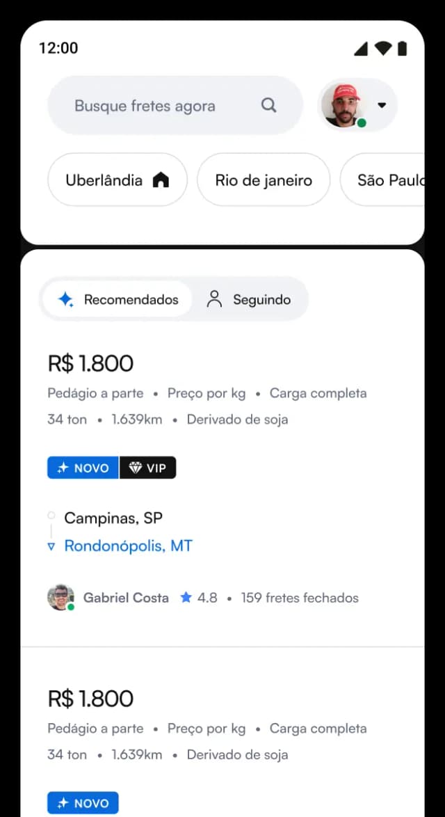 App Fretebras